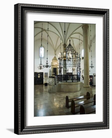 The Old Synagogue (Stara Synagoga) in the Jewish District of Kazimierz, Krakow (Cracow), Poland-R H Productions-Framed Photographic Print