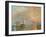The Old Temeraire Tugged to Her Last Berth-J. M. W. Turner-Framed Giclee Print