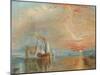 The Old Temeraire Tugged to Her Last Berth-J. M. W. Turner-Mounted Giclee Print