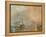 The Old Temeraire Tugged to Her Last Berth-J. M. W. Turner-Framed Premier Image Canvas