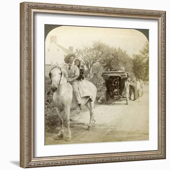 The Old Time Sparking Plug Is the Best after All-Underwood & Underwood-Framed Photographic Print