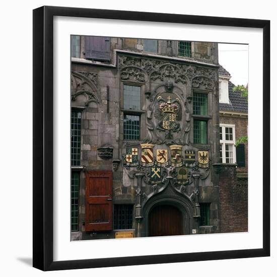 The Old Town Hall in Delft, 17th century.  Artist: CM Dixon Artist: Unknown-CM Dixon-Framed Photographic Print