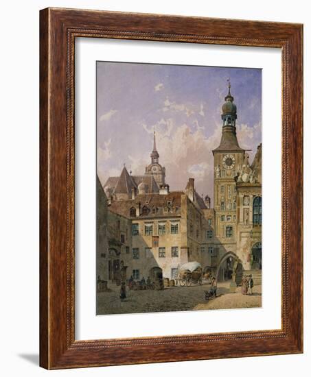 The Old Town Hall, Munich-Friedrich Eibner-Framed Giclee Print