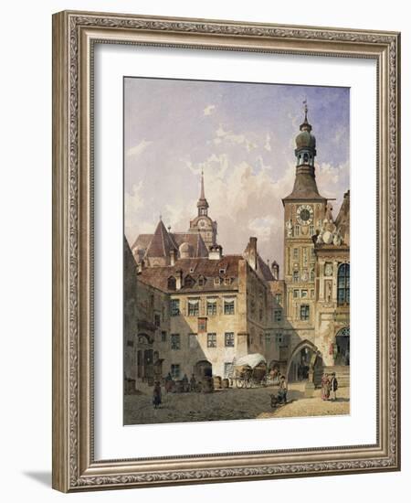 The Old Town Hall, Munich-Friedrich Eibner-Framed Giclee Print