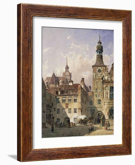 The Old Town Hall, Munich-Friedrich Eibner-Framed Giclee Print