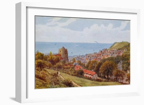 The Old Town, Hastings-Alfred Robert Quinton-Framed Giclee Print