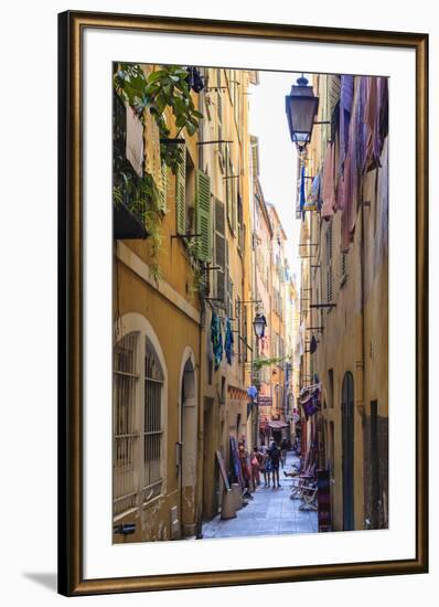 The Old Town, Nice, Alpes-Maritimes, Provence, Cote D'Azur, French Riviera, France, Europe-Amanda Hall-Framed Photographic Print