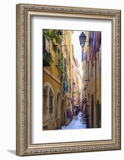 The Old Town, Nice, Alpes-Maritimes, Provence, Cote D'Azur, French Riviera, France, Europe-Amanda Hall-Framed Photographic Print