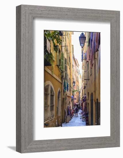 The Old Town, Nice, Alpes-Maritimes, Provence, Cote D'Azur, French Riviera, France, Europe-Amanda Hall-Framed Photographic Print