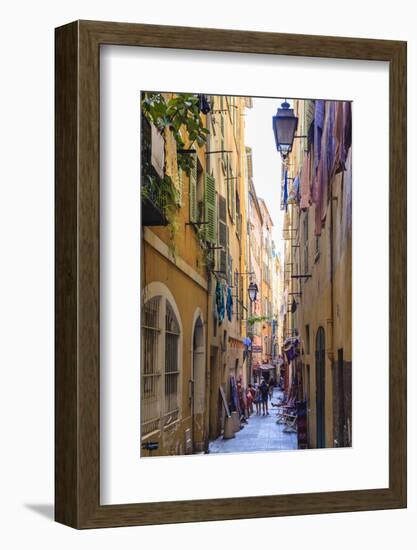 The Old Town, Nice, Alpes-Maritimes, Provence, Cote D'Azur, French Riviera, France, Europe-Amanda Hall-Framed Photographic Print