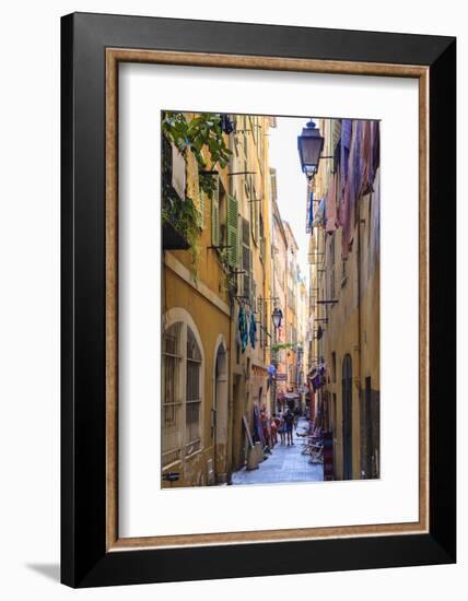 The Old Town, Nice, Alpes-Maritimes, Provence, Cote D'Azur, French Riviera, France, Europe-Amanda Hall-Framed Photographic Print