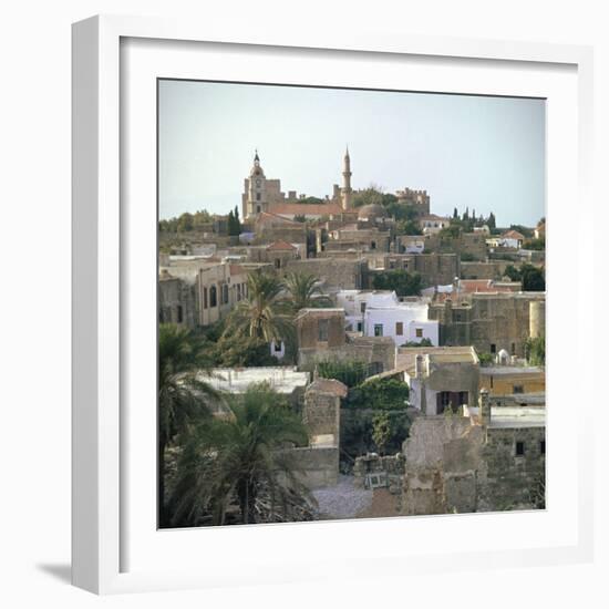 The Old Town of Rhodes-CM Dixon-Framed Photographic Print