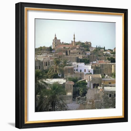 The Old Town of Rhodes-CM Dixon-Framed Photographic Print