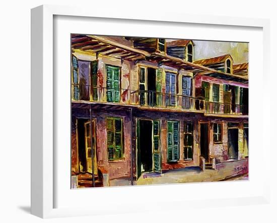 The Old Vieux Carre-Diane Millsap-Framed Art Print