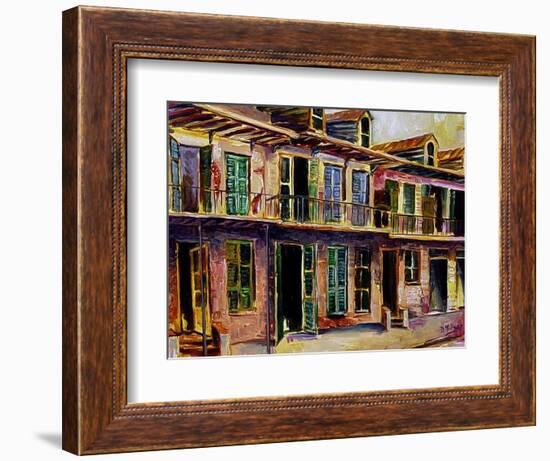 The Old Vieux Carre-Diane Millsap-Framed Art Print