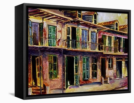 The Old Vieux Carre-Diane Millsap-Framed Stretched Canvas