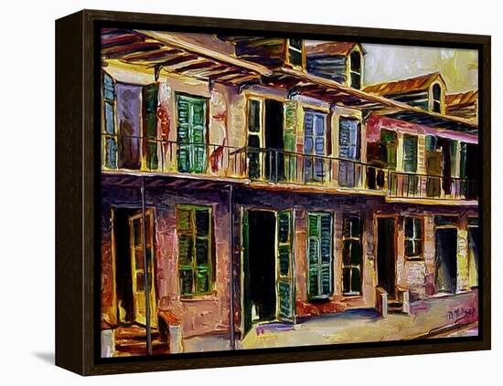 The Old Vieux Carre-Diane Millsap-Framed Stretched Canvas