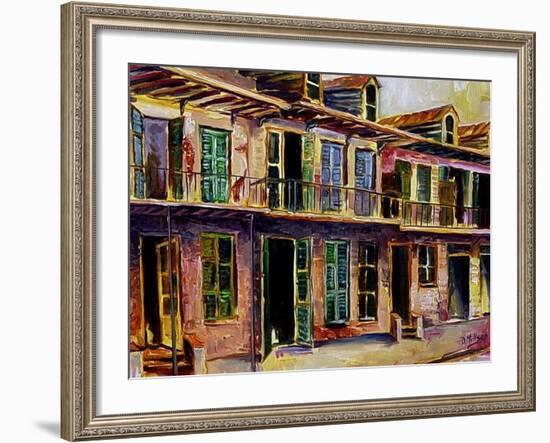 The Old Vieux Carre-Diane Millsap-Framed Art Print