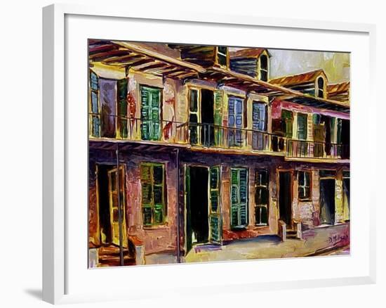 The Old Vieux Carre-Diane Millsap-Framed Art Print