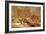 The Old Village under Snow (Oil on Canvas)-David The Elder Teniers-Framed Giclee Print