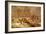 The Old Village under Snow (Oil on Canvas)-David The Elder Teniers-Framed Giclee Print