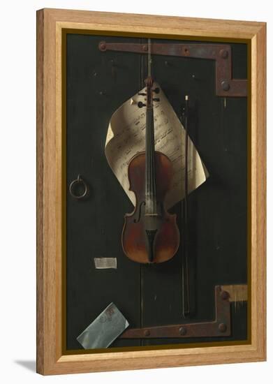 The Old Violin, 1886-William Michael Harnett-Framed Premier Image Canvas