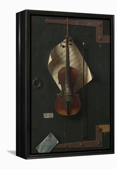 The Old Violin, 1886-William Michael Harnett-Framed Premier Image Canvas