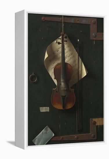 The Old Violin, 1886-William Michael Harnett-Framed Premier Image Canvas