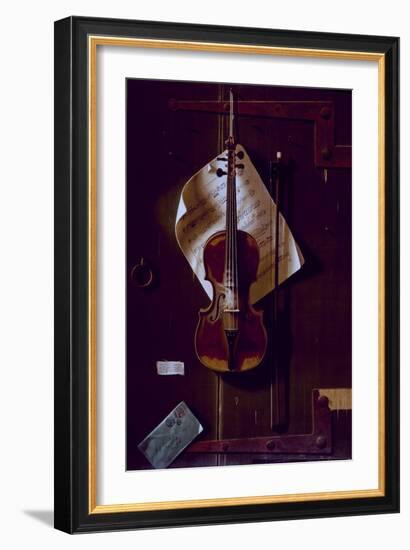 The Old Violin-William Michael Harnett-Framed Giclee Print