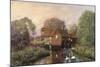 The Old Watermill-Alexander Sheridan-Mounted Giclee Print