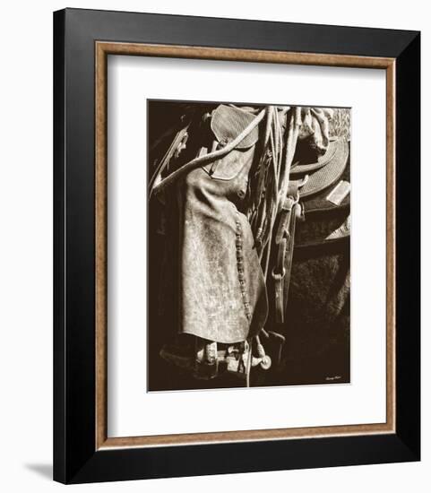 The Old West!-Barry Hart-Framed Art Print