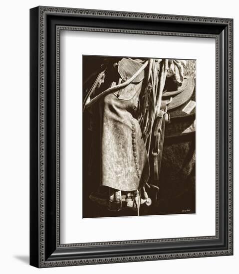 The Old West!-Barry Hart-Framed Art Print