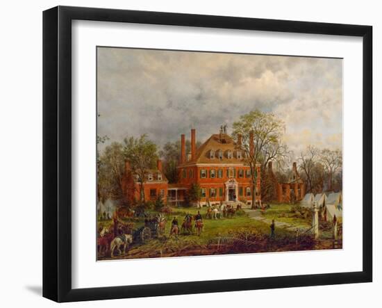 The Old Westover House, 1869-Edward Lamson Henry-Framed Giclee Print