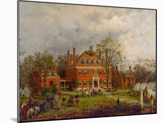 The Old Westover House, 1869-Edward Lamson Henry-Mounted Giclee Print