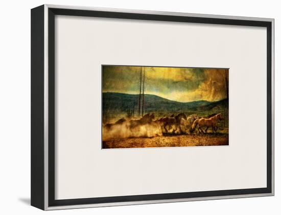 The Old Wild Stampede-Trey Ratcliff-Framed Photographic Print