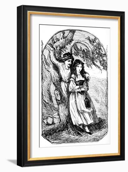 'The Old Woman in the Wood', 1901-Edward Henry Wehnert-Framed Giclee Print