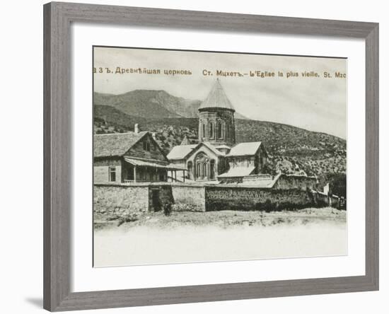 The Oldest Church in St. Mzchette, the Ancient Capital of Grouzie, Armenia-null-Framed Photographic Print