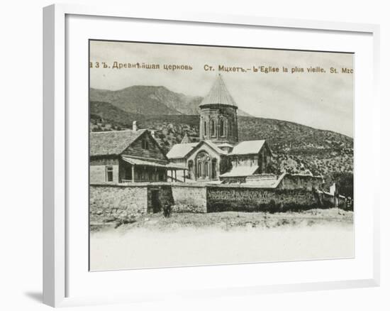 The Oldest Church in St. Mzchette, the Ancient Capital of Grouzie, Armenia-null-Framed Photographic Print