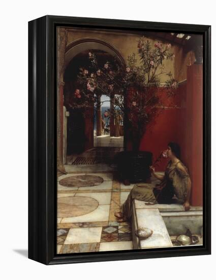 The Oleander-Sir Lawrence Alma-Tadema-Framed Premier Image Canvas