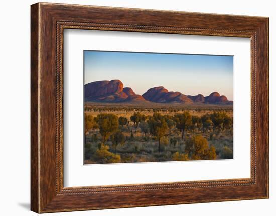 The Olgas (Kata Tjuta), Uluru-Kata Tjuta Nat'l Park, UNESCO Site, Northern Territory, Australia-Michael Runkel-Framed Photographic Print