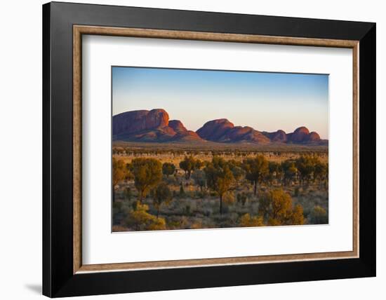 The Olgas (Kata Tjuta), Uluru-Kata Tjuta Nat'l Park, UNESCO Site, Northern Territory, Australia-Michael Runkel-Framed Photographic Print