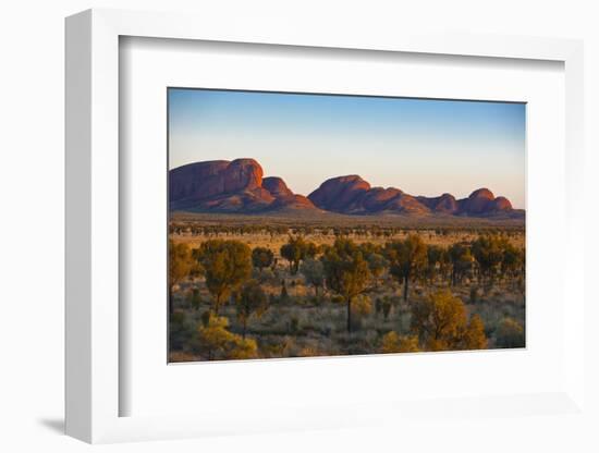 The Olgas (Kata Tjuta), Uluru-Kata Tjuta Nat'l Park, UNESCO Site, Northern Territory, Australia-Michael Runkel-Framed Photographic Print