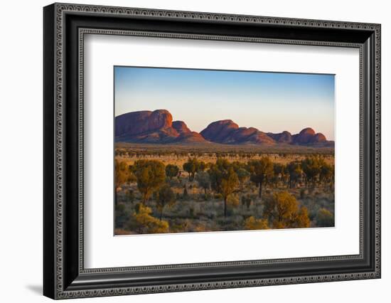 The Olgas (Kata Tjuta), Uluru-Kata Tjuta Nat'l Park, UNESCO Site, Northern Territory, Australia-Michael Runkel-Framed Photographic Print