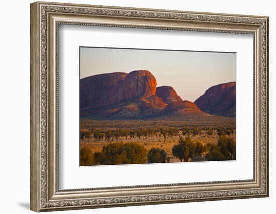 The Olgas (Kata Tjuta), Uluru-Kata Tjuta Nat'l Park, UNESCO Site, Northern Territory, Australia-Michael Runkel-Framed Photographic Print