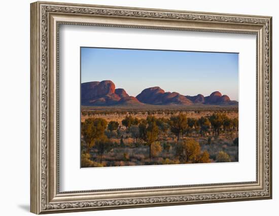 The Olgas (Kata Tjuta), Uluru-Kata Tjuta Nat'l Park, UNESCO Site, Northern Territory, Australia-Michael Runkel-Framed Photographic Print