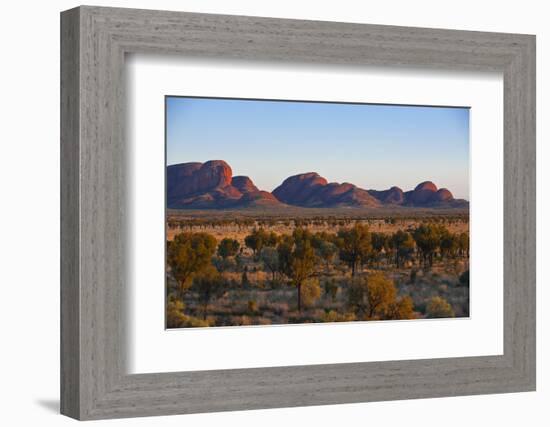 The Olgas (Kata Tjuta), Uluru-Kata Tjuta Nat'l Park, UNESCO Site, Northern Territory, Australia-Michael Runkel-Framed Photographic Print