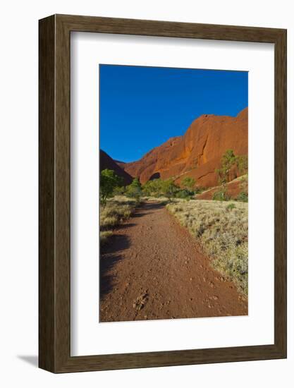 The Olgas (Kata Tjuta), Uluru-Kata Tjuta Nat'l Park, UNESCO Site, Northern Territory, Australia-Michael Runkel-Framed Photographic Print