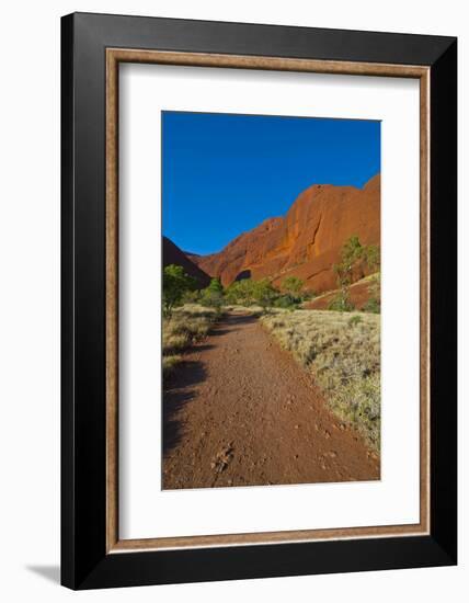 The Olgas (Kata Tjuta), Uluru-Kata Tjuta Nat'l Park, UNESCO Site, Northern Territory, Australia-Michael Runkel-Framed Photographic Print