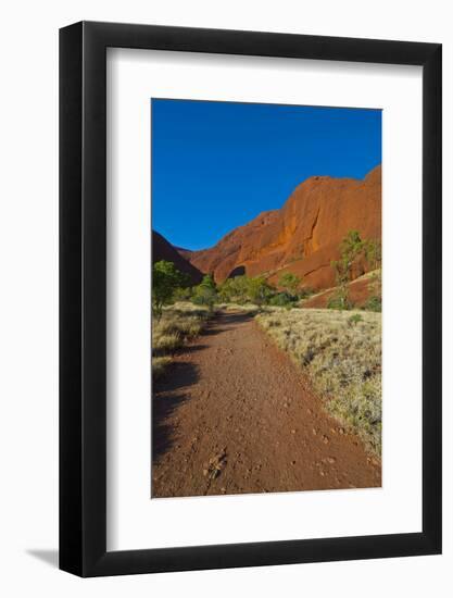 The Olgas (Kata Tjuta), Uluru-Kata Tjuta Nat'l Park, UNESCO Site, Northern Territory, Australia-Michael Runkel-Framed Photographic Print