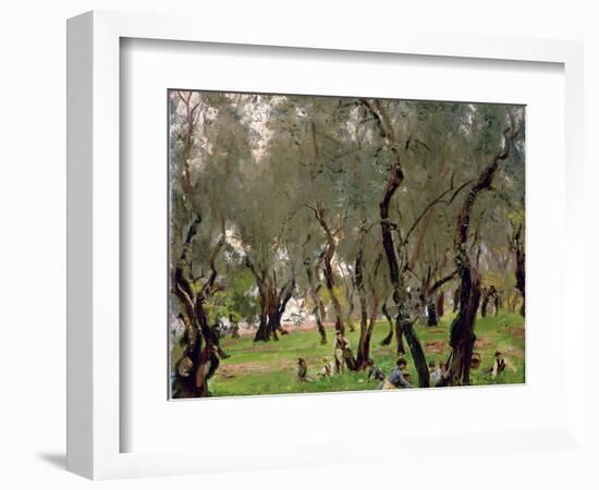 The Olive Grove, C.1910-John Singer Sargent-Framed Giclee Print